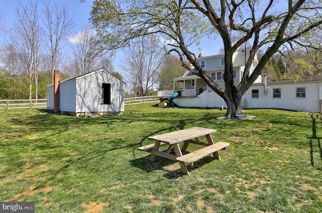 3530 Baker Rd, Westminster, MD 21157 - view of yard featuring an outbuilding
