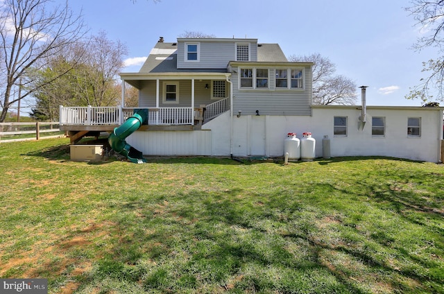 3530 Baker Rd, Westminster, MD 21157 - back of property featuring stairway and covered porch