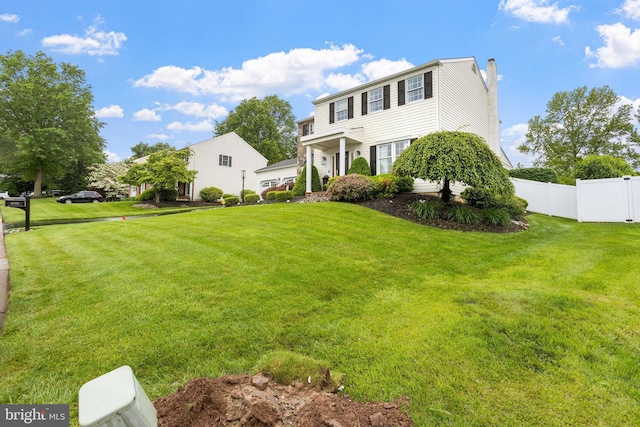 7 Seedling Dr, Holland, PA 18966 - view of front facade with a chimney
