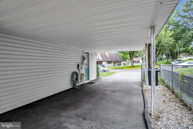 201 Aspen St, Middletown, PA 17057 - view of patio / terrace featuring an attached carport