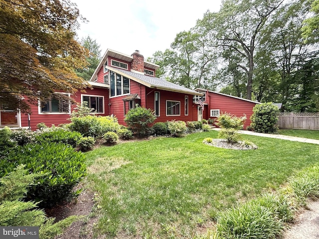 439 Landing St, Lumberton, NJ 08048 - mid-century home featuring a chimney