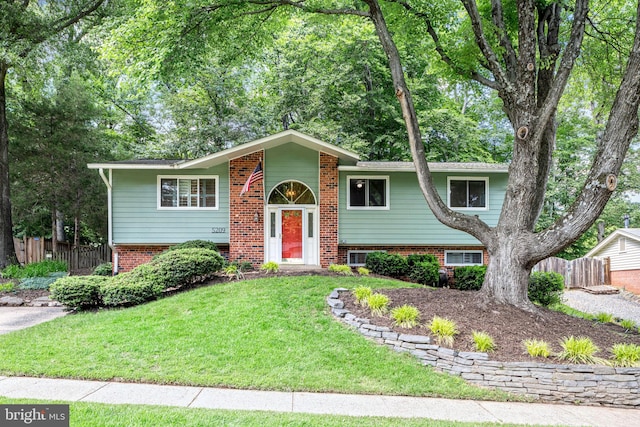 5209 Stonington Dr, Fairfax, VA 22032 - bi-level home featuring brick siding