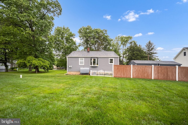 145 Nursery Ave, Levittown, PA 19057 - back of property featuring a chimney