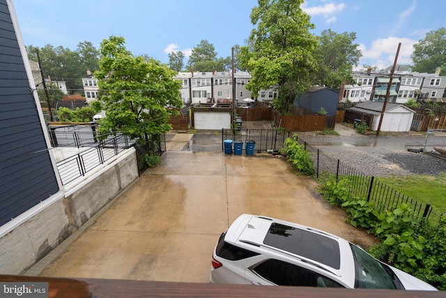 408 Kennedy St NW Unit 202, Washington, DC 20011 - view of patio featuring a residential view