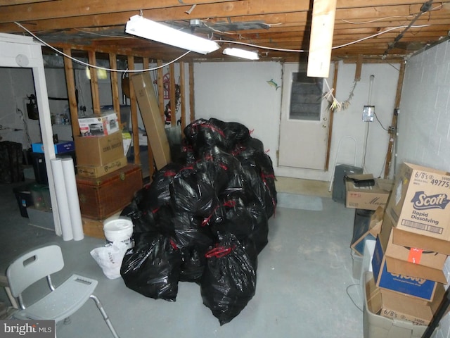 1314 Memory Ln, Hammonton, NJ 08037 - view of unfinished basement