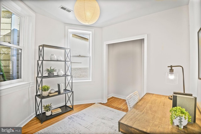 908 Westminster St NW, Washington, DC 20001 - office space featuring wood finished floors and baseboards