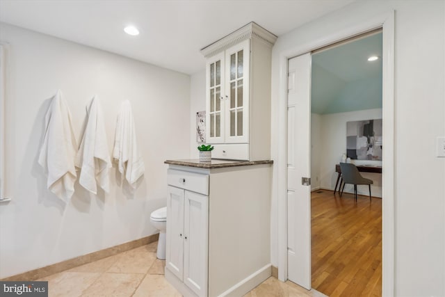 8305 Toll House Rd, Annandale, VA 22003 - bathroom featuring recessed lighting and vanity