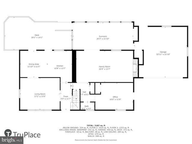 8305 Toll House Rd, Annandale, VA 22003 - view of property floor plan