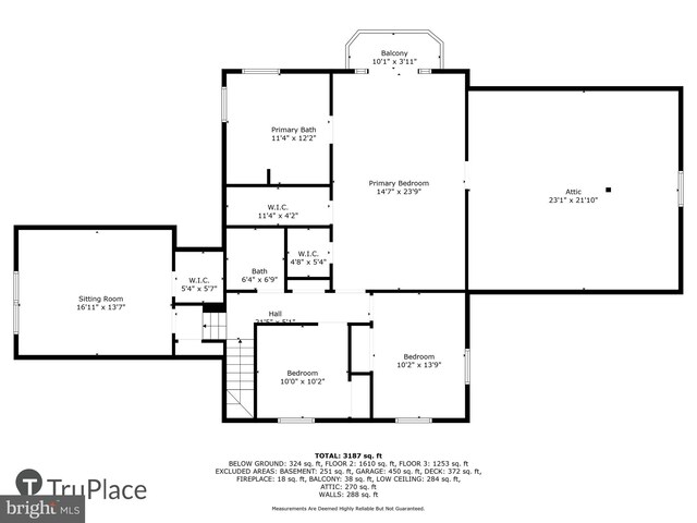 8305 Toll House Rd, Annandale, VA 22003 - view of floor plan / room layout