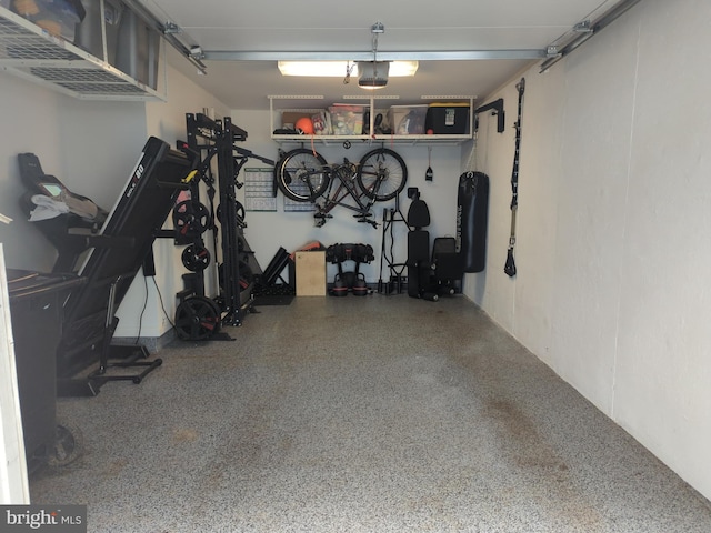 12215 Wye Oak Commons Cir Unit 66, Burke, VA 22015 - garage with a garage door opener