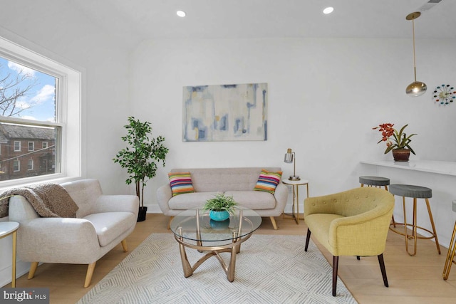 1368 Bryant St NE Unit 4, Washington, DC 20018 - living room featuring recessed lighting
