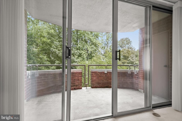 5802 Nicholson Ln Unit 2-407, Rockville, MD 20852 - doorway with healthy amount of natural light and view of scattered trees