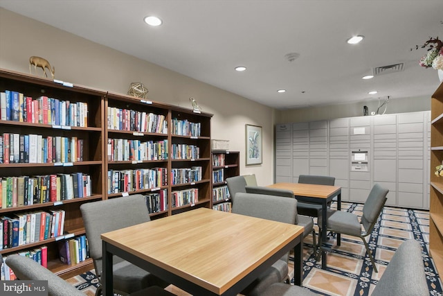 5802 Nicholson Ln Unit 2-407, Rockville, MD 20852 - dining space featuring recessed lighting