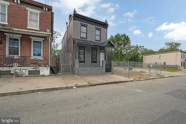 1314 Atlantic Ave, Camden, NJ 08104 - view of property featuring a gate and brick siding