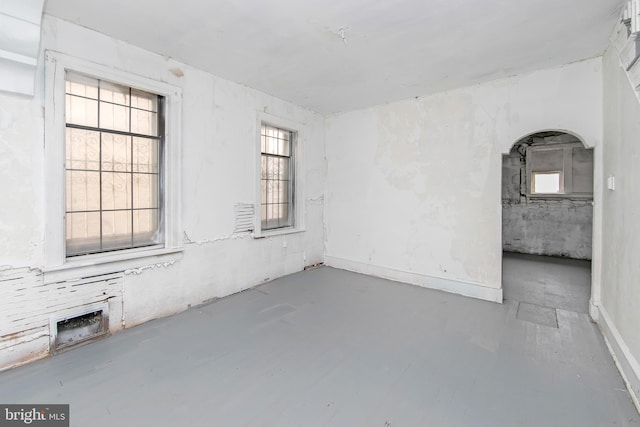 1314 Atlantic Ave, Camden, NJ 08104 - empty room with concrete flooring
