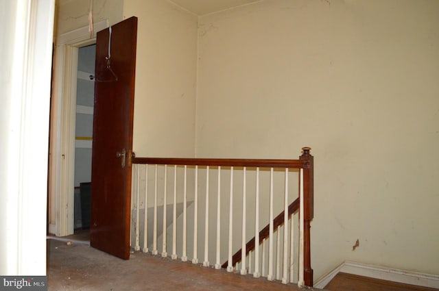2901 Edison Hwy, Baltimore, MD 21213 - hall with an upstairs landing
