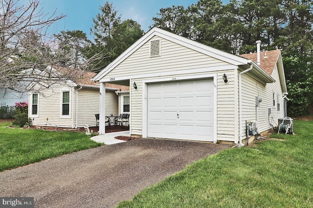 2028 Brookdale Dr, Forked River, NJ 08731 - single story home featuring a front yard, driveway, and an attached garage