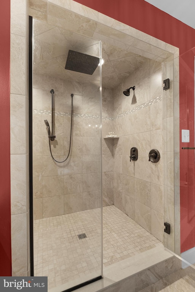 815 Summersweet Ct, Huntingtown, MD 20639 - full bathroom with a shower stall