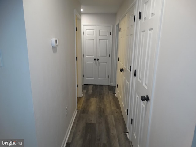 112 Colton Ct, Smithsburg, MD 21783 - hall with dark wood finished floors and baseboards