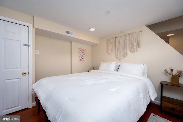 1005 Madison Ct, Annapolis, MD 21403 - bedroom with dark wood finished floors