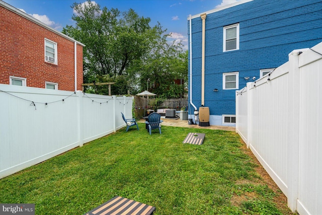 1005 Madison Ct, Annapolis, MD 21403 - view of yard with central AC unit