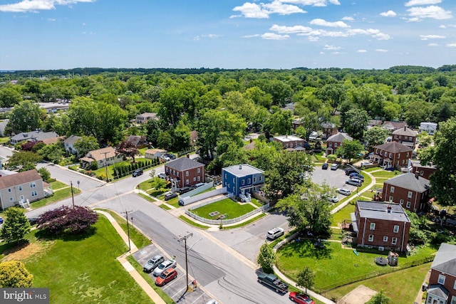 1005 Madison Ct, Annapolis, MD 21403 - aerial view of residential area featuring a forest