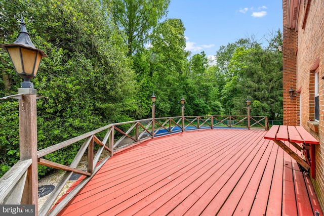 1 Carriage Way, Cinnaminson, NJ 08077 - view of wooden terrace