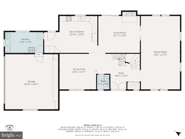1 Carriage Way, Cinnaminson, NJ 08077 - property floor plan
