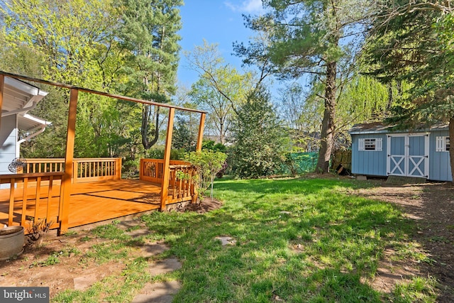 1503 Leister Dr, Silver Spring, MD 20904 - view of yard featuring a wooden deck