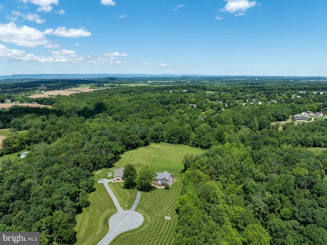 3525 Franks Ter, Monrovia, MD 21770 - drone / aerial view of a heavily wooded area