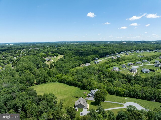 3525 Franks Ter, Monrovia, MD 21770 - aerial view of a heavily wooded area