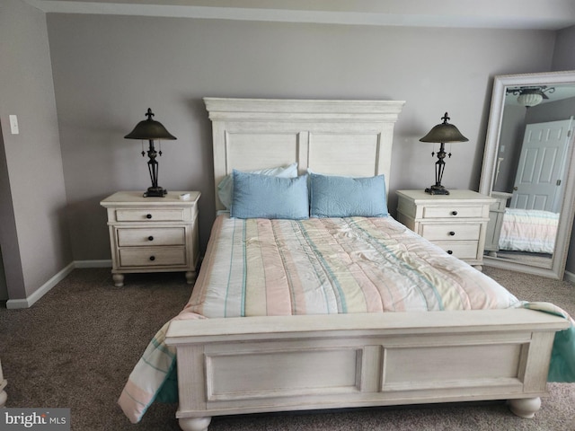 45 Freedom Ln, Bensalem, PA 19020 - bedroom with dark colored carpet and baseboards