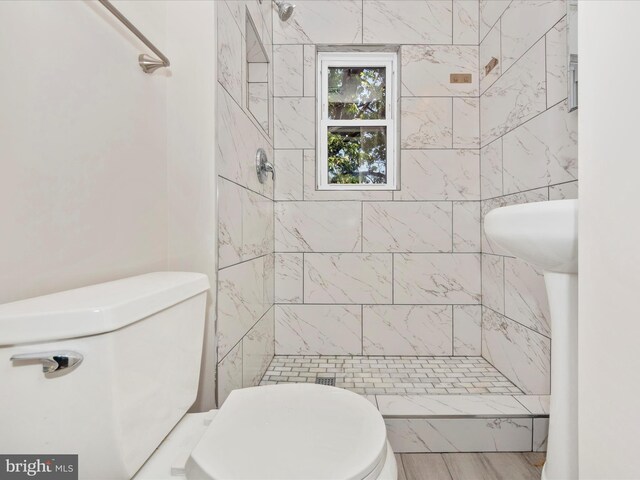 1707 Hall Ave, Baltimore, MD 21227 - bathroom featuring toilet and a shower stall