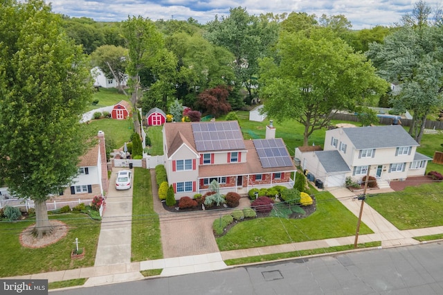 14 Yorkshire Rd, Hamilton, NJ 08610 - aerial view of property and surrounding area