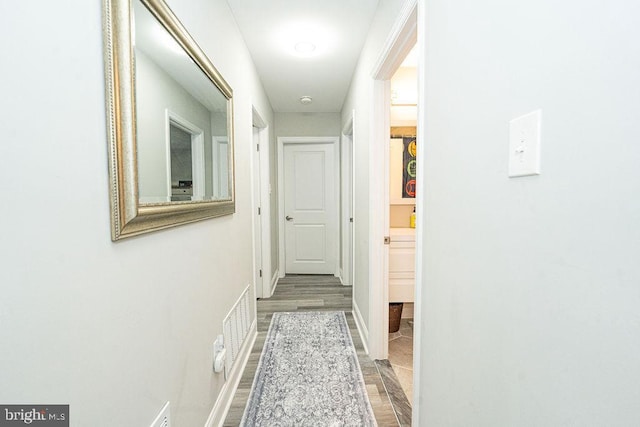 29 Holyoke Dr, Delran, NJ 08075 - hallway featuring wood finished floors and baseboards