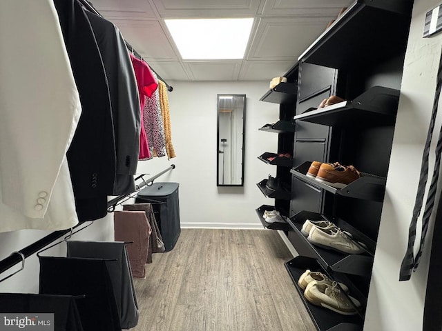 2622 Wagon Dr Unit 319, Alexandria, VA 22303 - spacious closet featuring wood finished floors