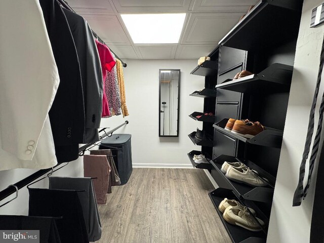 2622 Wagon Dr Unit 319, Alexandria, VA 22303 - spacious closet featuring wood finished floors