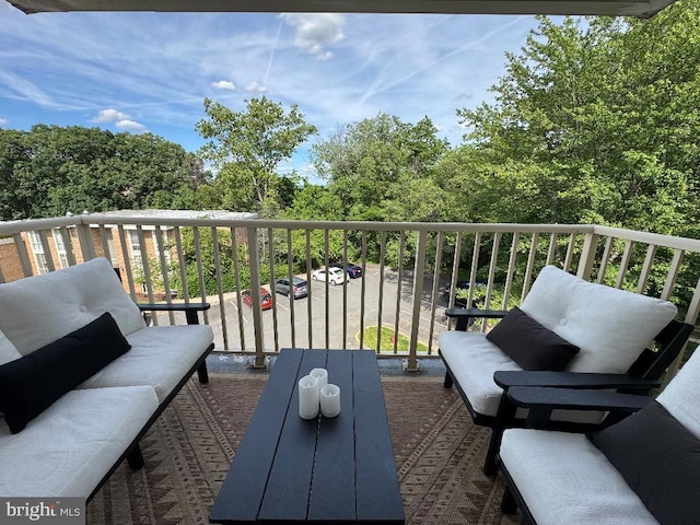 2622 Wagon Dr Unit 319, Alexandria, VA 22303 - view of balcony