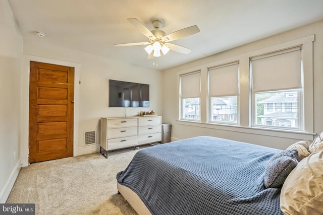 122 E Pine St, Audubon, NJ 08106 - carpeted bedroom featuring baseboards and a ceiling fan