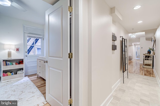 1858 California St NW Unit 20, Washington, DC 20009 - hall with baseboards and recessed lighting
