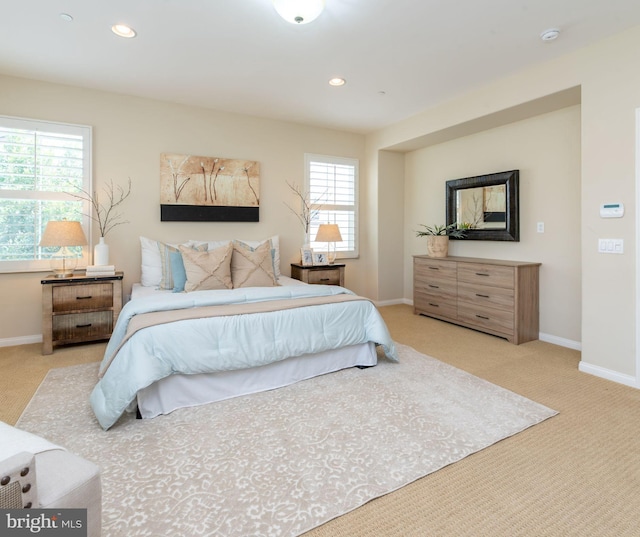3908 Baltimore St, Baltimore, MD 21227 - bedroom with carpet flooring, baseboards, and recessed lighting