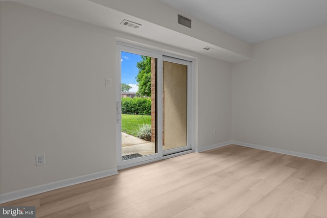 45104 Delaire Landing Rd Unit 104, Philadelphia, PA 19114 - empty room with light wood-style floors and baseboards