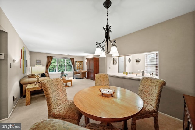 605A Ralston Dr Unit A, Mount Laurel, NJ 08054 - dining area with light carpet and baseboards