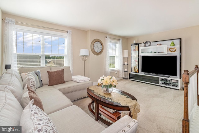 6039 Union Tunnel Dr, Harrisburg, PA 17111 - living room featuring carpet floors
