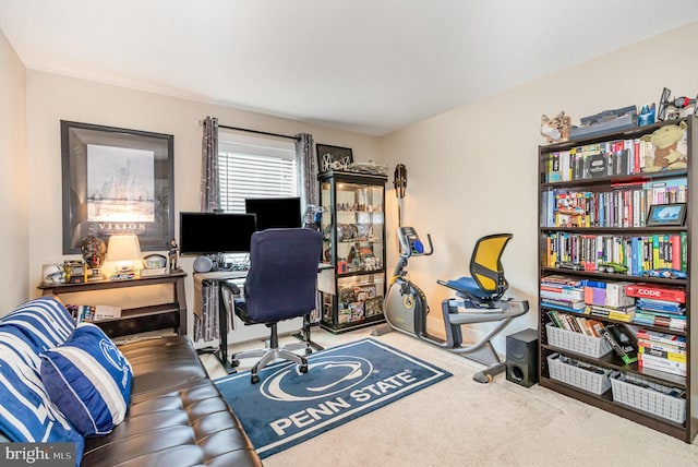 6039 Union Tunnel Dr, Harrisburg, PA 17111 - home office featuring carpet