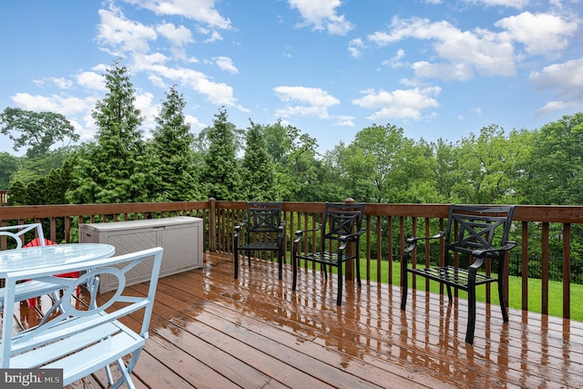 6202 Crofton Ct, Mechanicsburg, PA 17050 - view of wooden terrace