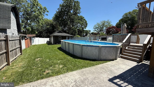 4108 Slater Ave, Baltimore, MD 21236 - view of pool featuring a deck