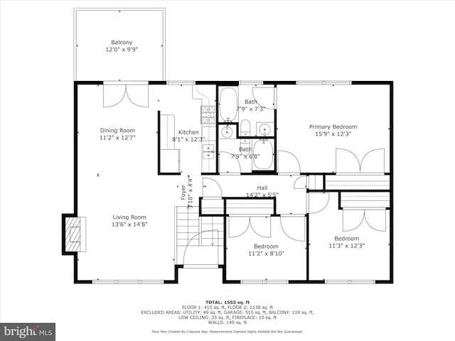 18 Barnett Dr, Front Royal, VA 22630 - property floor plan