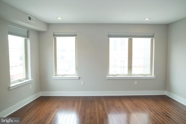 708 N 17th St, Philadelphia, PA 19130 - unfurnished room featuring dark wood-style flooring and baseboards