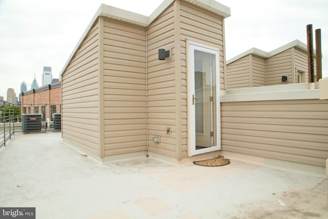 708 N 17th St, Philadelphia, PA 19130 - property entrance featuring central air condition unit